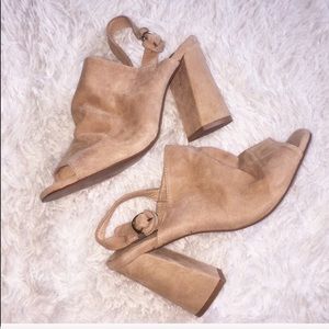 Chinese Laundry Suede Mules